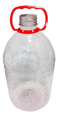 63 Galão Plástico Cristal Pet De 5l Vazio Com Alças 4 Dedos - Imagem 5