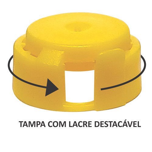 3500 Frascos Flaconete Pp Incolores 10ml Tampa Batoque Lacre - Imagem 4