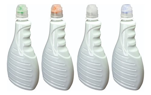 400 Frascos Branco Pet 500ml Tampa Sport Fliptop Bor - Imagem 2