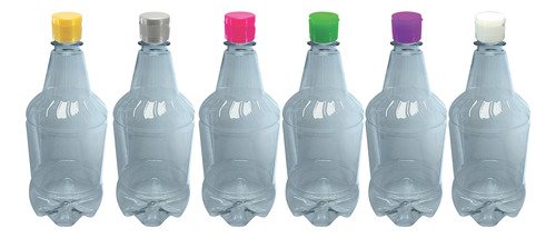 336 Frascos Plástico Cristal Pet 750ml Batoque Fliptop Gr2 - Imagem 4