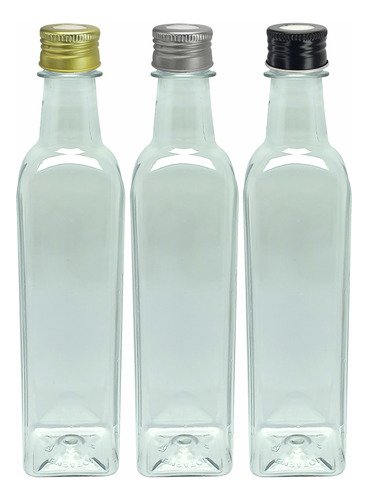 49 Frascos Plástico Cristal Pet 500ml Tampa Difusor C/ F Aze