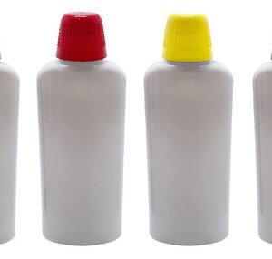 40 Frasco Plástico Branco Pet 140ml Tampa Dosadora 20ml Aro