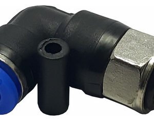 1 Conexão Pneumática Cotovelo Macho Rosca 1/8 X Tubo 6mm