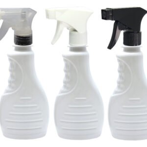 924 Frasco Plástico Branco Pet 300ml Válvula Gatilho Bor