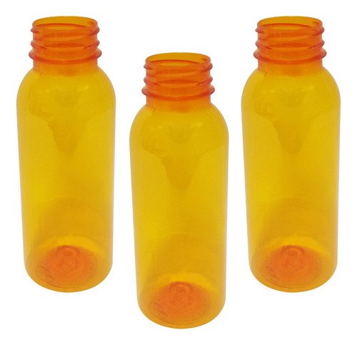 1260 Frascos Plástico Laranja Pet 300ml Tampa Peneira Det - Imagem 3