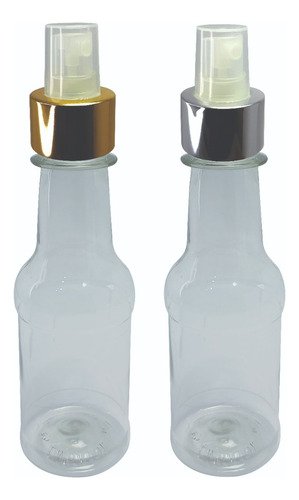 487 Frascos Plástico Cristal Pet 150ml Válvula Spray L Pi2