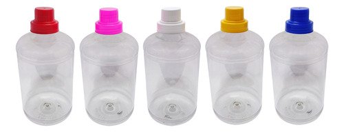 360 Frasco Plástico Cristal Pet De 1l Tamp Dosadora 30ml Sab