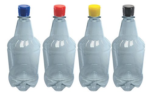 336 Frascos Plástico Cristal Pet 750ml Batoque Fliptop Gr2 - Imagem 2