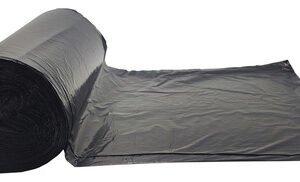 50 Unidades Saco De Lixo Em Rolo 30 Litros Preto 59x62cm