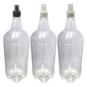 52 Frascos Plástico Cristal Pet 2l Com Válvula Spray S Gr2