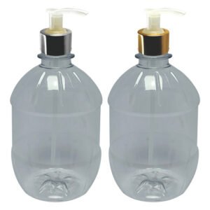 10 Frascos Plásticos Cristal 500ml Válvula Bico Pato L Cac