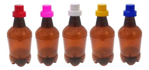 30 Frasco Plástico Ambar Pet 1,5l Tampa Dosadora 30ml Gr2