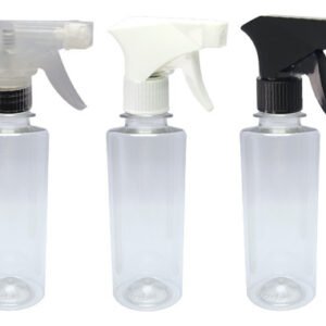 450 Frasco Plástico Cristal Pet 200ml Válvula Gatilho Cos