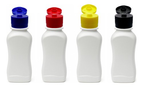 2541 Frascos Plástico Branco Pet 120ml Fliptop Batoque Cat