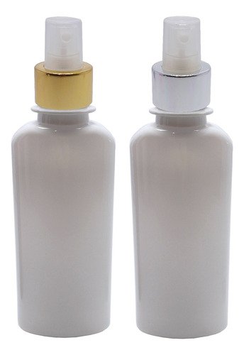 306 Frasco Plástico Branco Pet 140ml Válvula Spray L Aro