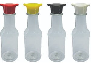 259 Frascos Cristal Pet 150ml Tampa Rosca 2 Bicos Pi2