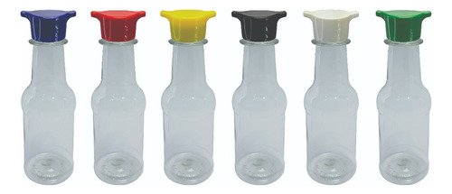 259 Frascos Cristal Pet 150ml Tampa Rosca 2 Bicos Pi2