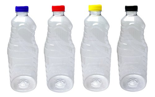 59 Frasco Plástico Cristal Pet 2l Tamp Rosc Lacre Pco38 Ama