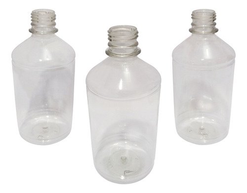 678 Frasco Plástico Cristal Pet 500ml Tamp Dosadora 30ml Far - Imagem 2