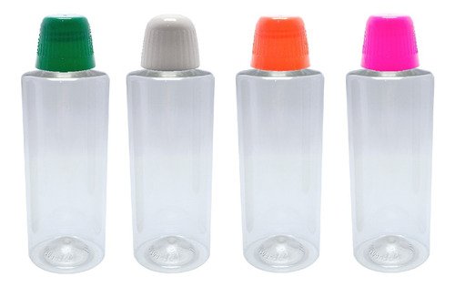 226 Frasco Plástico Cristal Pet 200ml Tamp Dosadora 20ml Cos - Imagem 2