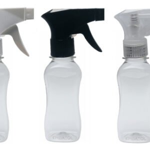 2541 Frascos Plástico Cristal Pet 120ml Válvula Gatilho Cat