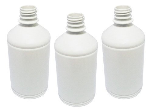 212 Frascos Plástico Branco 500ml Tampa Difusor Varetas Far - Imagem 2