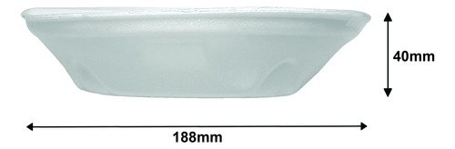 70 Marmitex Branca Isopor 188x40mm 500ml Bom Apetite Bm550q - Imagem 6