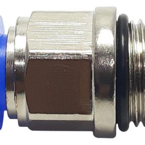 100 Conexão Pneumática Reta Macho Rosca 3/8 X Tubo 10mm