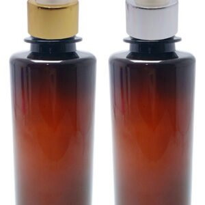 450 Frasco Plástico Ambar Pet 200ml Válvula Spray L Cos