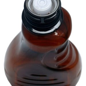 162 Frasco Plástico Ambar Pet 300ml Batoque 12 Furos Bor