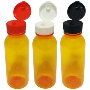 1260 Frascos Plástico Laranja Pet 300ml Batoque Fliptop Det