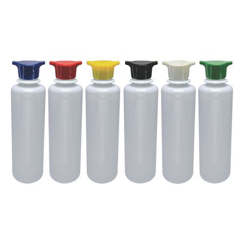 27 Frasco Plástico Branco Pet 250ml Tampa Rosca 2 Bico Cos