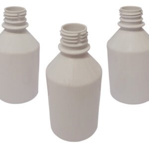 1448 Frasco Plásticos Branco Pet 250ml Vazios Sem Tampas Far