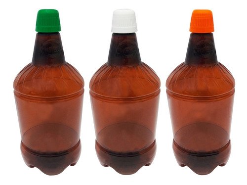 200 Frascos Plástico Âmbar Pet 1,5l Tampa Dosadora 20ml Gr2 - Imagem 2