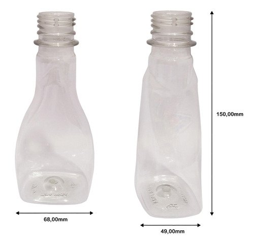 1323 Frasco Plástico Cristal Pet 200ml Tam Dosadora 20ml Mol - Imagem 6