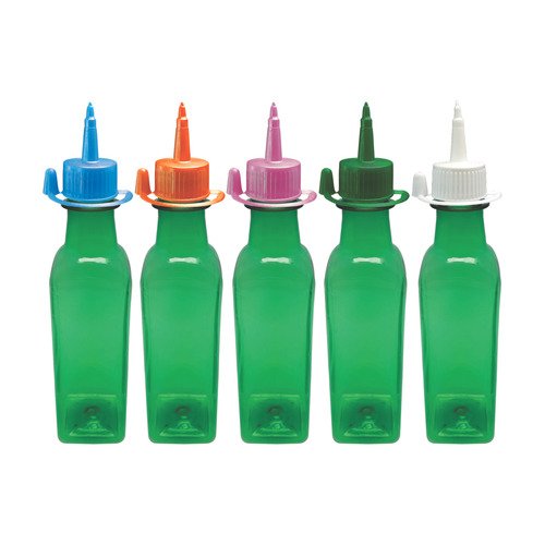 27 Frasco Plástico Verde Pet 250ml C/ Bico Aplicador Aze - Imagem 2