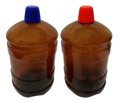225 Frascos Plásticos Âmbar Pet 2l Tampa Dosadora 20ml Gro