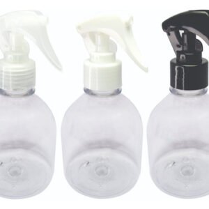 12 Frasco Plástico Cristal Pet 300ml Válv Mini Gatilho Sab