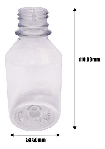 1694 Frasco Plástico Cristal Pet 150ml Tamp Rosca 2 Bico Far - Imagem 6