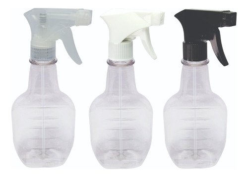 980 Frascos Plásticos Cristal Pet 250ml Válvula Gatilho Mol