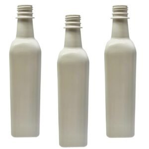 128 FRASCOS PLÁSTICO BRANCO PET 500ML VAZIOS SEM TAMPAS AZE