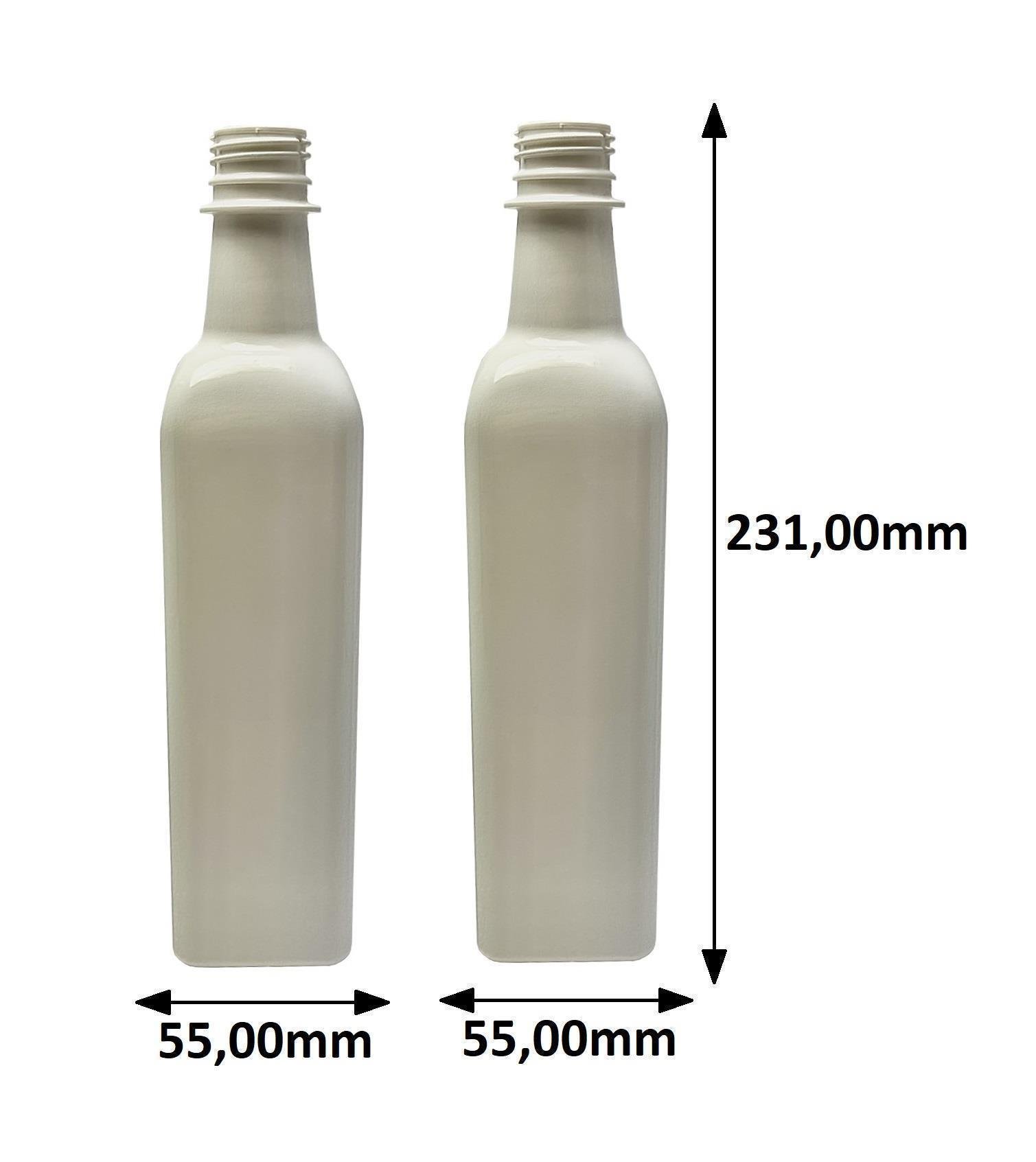 128 FRASCO PLÁSTICO PET BRANCO 500ML TAMP SPORT FLIPTOP AZE - Imagem 6