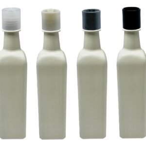 760 FRASCOS PLÁSTICO PET BRANCO 500ML COM TAMPA DISKTOP AZE