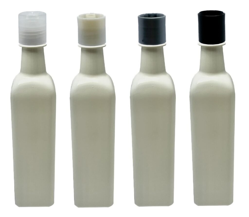 12 FRASCOS PLÁSTICO PET BRANCO 500ML COM TAMPA DISKTOP AZE