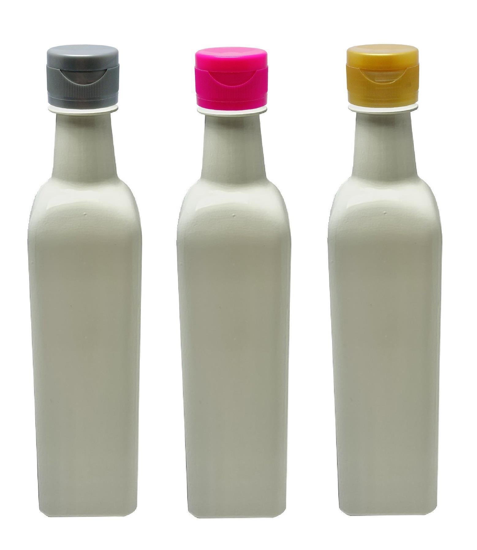 241 FRASCOS PLÁSTICO BRANCO PET 500ML C/ TAMPA FLIPTOP AZE - Imagem 4