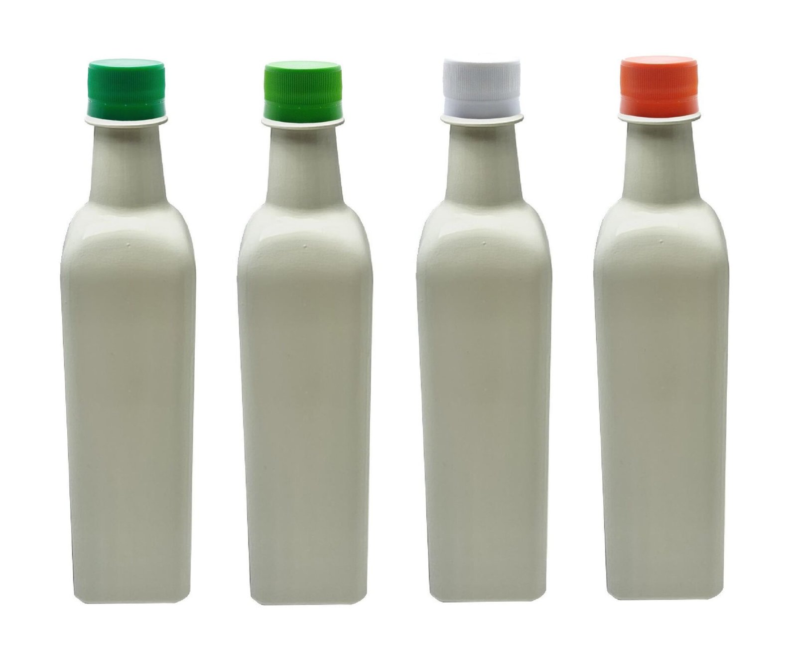 128 FRASCOS PLÁSTICO BRANCO PET 500ML TAMPA ROSCA LACRE AZE - Imagem 2