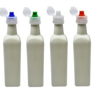 760 FRASCO PLÁSTICO PET BRANCO 500ML TAMP SPORT FLIPTOP AZE