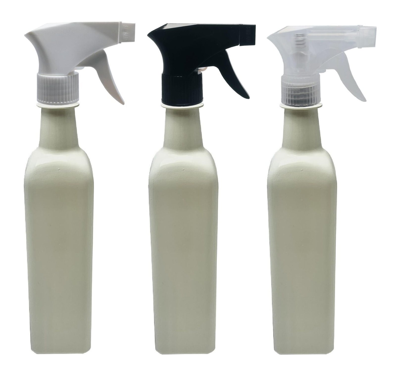 49 FRASCOS PLÁSTICO BRANCO PET 500ML VÁLVULA GATILHO AZE