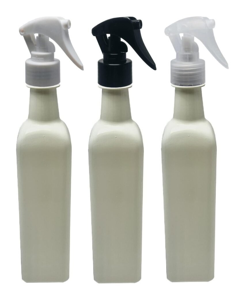48 FRASCOS PLÁSTICO BRANCO PET 500ML VÁLV MINI GATILHO AZE