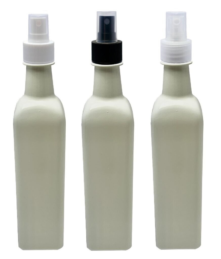 48 FRASCOS PLÁSTICO BRANCO PET 500ML VALVULA SPRAY S AZE